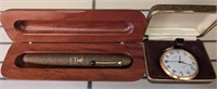 CIGAR PEN AND WINTON POCKET WATCH