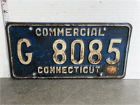 License plate- Connecticut