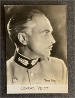 CONRAD VEIDT: ORAMI Tobacco Card (1931)