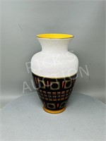 ceramic vase - W. Germany - 10" tall