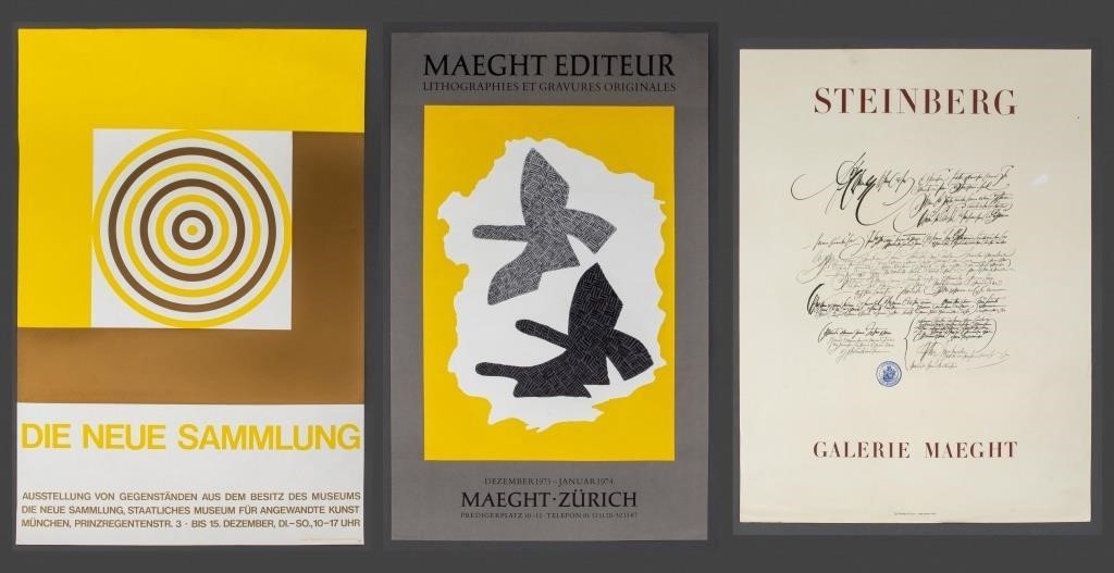 Galerie Maeght, Etc. Lithographic Posters, 3