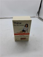 Thinx XL leak underwear