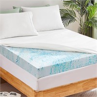 Memory Foam Mattress Topper King - 3 Inch