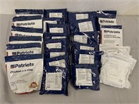 24 Packages Of MRE’s 4 Patriots & More