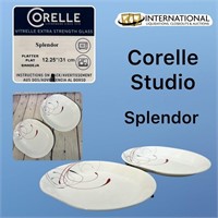 2 Corelle Studio Serving Platters