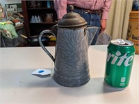VTG Graniteware Enameled Coffee Pot
