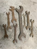 Lot of Assorted Sized Wrenches