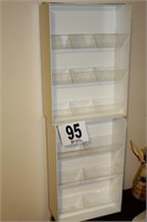 Plastic Organized Shelves