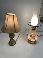 2 retro electric lamps. Both work.
