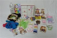 Girls Hair Clips / Bands & Jewelry Box