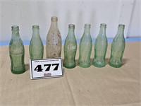 old coke-cola bottles