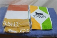 MGM Detroit beach towels. Two NIP