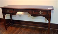 WOOD ENTRY TABLE