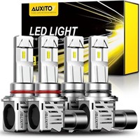 180$-AUXITO 9005 9006 LED Bulbs Combo for Stock