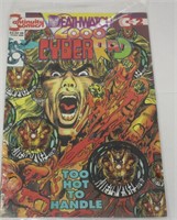 CONT COMICS CYBERRAD TOO HOT TO HANDLE #2 AND CARD