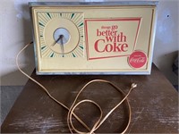 Vintage Coca Cola Clock