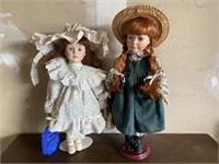 Crown Royal / Anne Of Green Gables Porcelain Dolls
