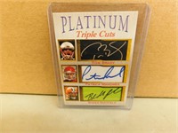 Platinum Cuts Brady / Mahomes / Mayfield