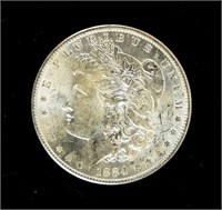 Coin 1884-O Morgan Silver Dollar-BU