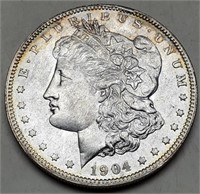1904-O Morgan Silver Dollar, MS64