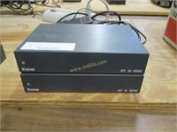 (2) Extron MTP DA Series DA8 A/V Routers.