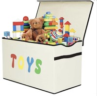 WOFFIT FOLDABLE TOY STORAGE BOX MISSING LID 29IN