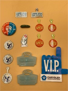 Set Of Vintage Pins