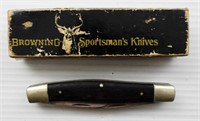 BROWNING SPORTSMAN KNIFE in BOX