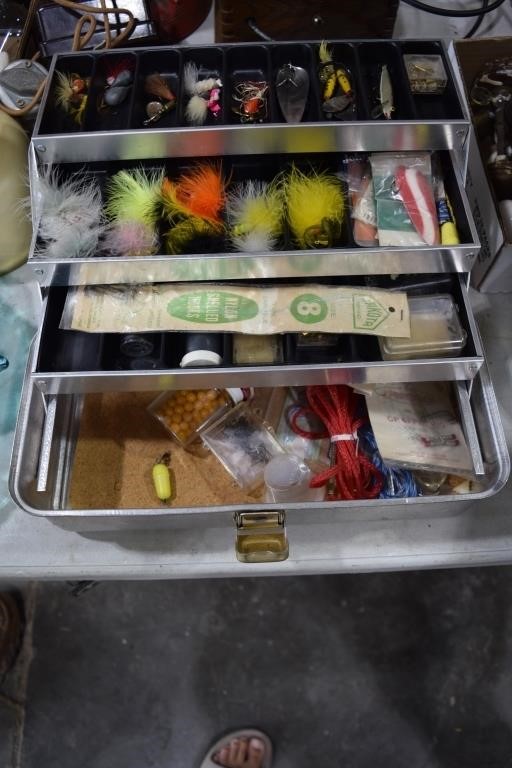 FISHING TACKLE BOXES X2