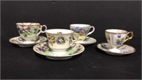 Stunning vintage Cups and saucers