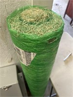 Large roll of artificial grass