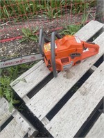 Husqvarna model 55 rancher chainsaw owner says