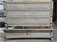 King Bedset-Grey Oak