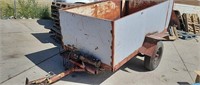 4x8 Box Dump Trailer