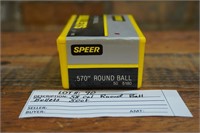 Speer 58 Cal Bullets