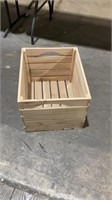 Amish handmade wooden crate