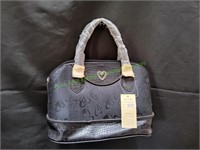 Black Heart Handbag