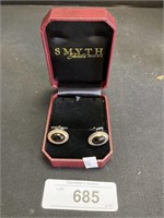 Smyth Jewelers Onyx Cufflinks.