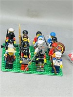 20 LEGO men & extras