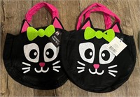 Cats Novelty trick-or-treat bags set a 2