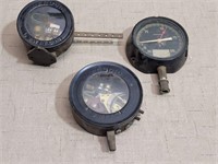 (2) Vintage Mercoid Switches & Compond Gage