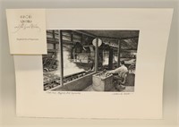 Jackson Lee Nesbitt Lithograph Plate Mill