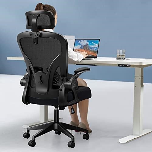 Darkecho Office Chair,Ergonomic Desk Chair with Ad