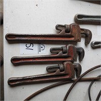 3  PIPE WRENCHES