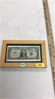 Silver certificate dollar bill