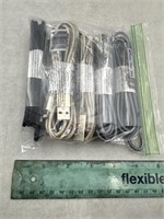 NEW Lot of 6-6ft IPhone Charger