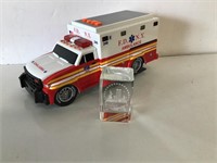 New York Ambulance and Glass Art
