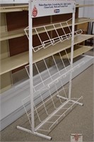 Wire Rack Display Stand 38" x 65" High