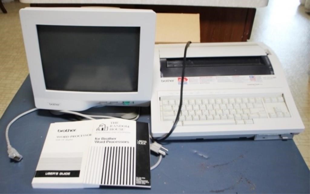 Brother Word Processor with 12" Monitor