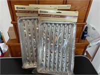 (3) packs of 3 grilling pans